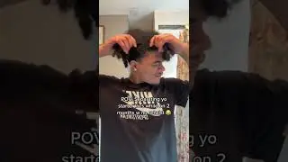 What separating marrying locs sounds like #shorts #hairtips #naturalhair