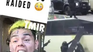 6IX 9INE TOUR BUS GETS JUMPED BY POLICE 😨😰😱