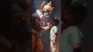 Ai presentation hanuman chalisa 🙏 viral reels bhakti