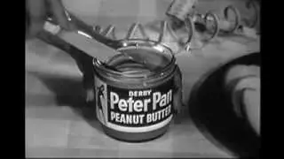 VINTAGE 1957 PETER PAN PEANUT BUTTER - ANIMATED COMMERCIAL