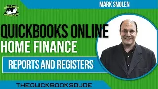 Пользовательские отчеты QuickBooks Online Home Finance и регистрация Windows