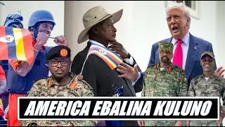 Laba Obunkenke Donald Trump Bwatadde Kugavumenti Ya Museveni, Muhoozi N'abaabaliira Mungalo !!!