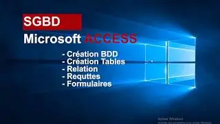 Apprendre  un Systeme de Gestion de Base de données