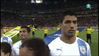 Uruguay - Espa&ntilde;a (Copa Confederaciones 2013) Suarez, Iniesta, Xavi, Cavani, Forlan, Casillas, Ramos