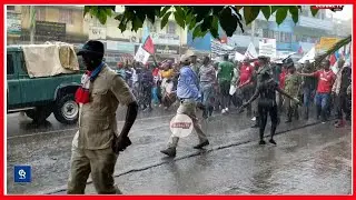 MAANDAMANO ya CHADEMA ARUSHA YAKUTANA na MVUA GHAFLA -WAKOMAA KIKAMANDA WAKINYESHEWA -BODABODA WAMO