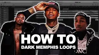 Как создавать мрачные мемфисские лупы для MoneyBagg Yo, Key Glock, 21 Savage