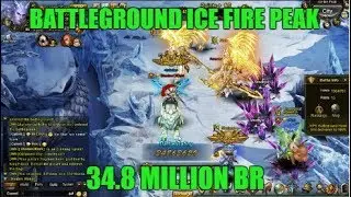 Wartune :- Battleground Ice-Fire Peak Gameplay (34.8 million BR, ShadowOfDark)