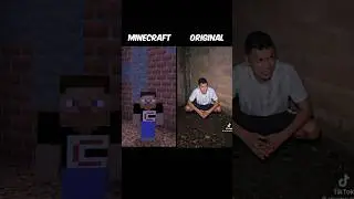 no puedo salir de aqu&iacute; (versi&oacute;n Minecraft) VS (versi&oacute;n Original)