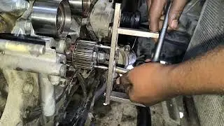 How to remove Crank pully || How to Remove a Crack Pully in Your Car 😱 || Crank Pully Easy Remove 🤭