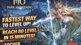 FASTEST LEVEL UP GUIDE 🔥 Reach Level 80 in 15 Minutes | MU: Dark Awakening