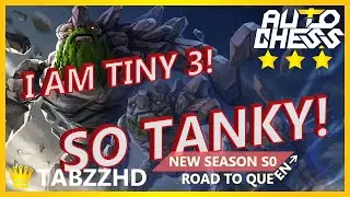 TABZZ AUTO CHESS HUMAN ELEMENTAL BUILD | SUPER TANK TINY 3!