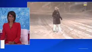 Snow piles up on roads across NYC, travel ban in effect