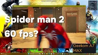 Como corre Spider man 2 en una mini pc 2026?