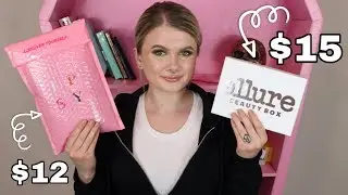 IPSY GLAM BAG VS ALLURE MARCH 2020 UNBOXING BATTLE OF THE BOXES | Vanessa Lopez