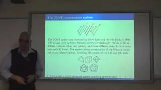 Трёхмерная геометрия, Zome и неуловимый тетраэдр (Семинар по чистой математике, август 2012 г.)