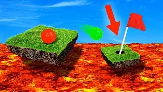 ЭКСТРЕМАЛЬНЫЕ ЛУНКИ ВЫСОТОЙ В МИЛЬ! (Golf It)