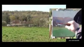 Jos&eacute; SALVAGGIO plein air painting 28 Sketch Spring