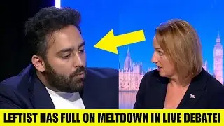 LIVE TV Debate ERUPTS Over Burqa Ban &ndash; Leftist Has Full On Breakdown!