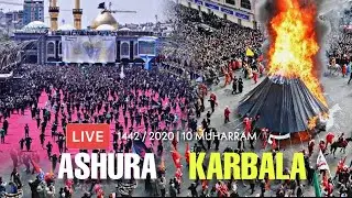 LIVE 🔴 | Ashura From Karbala | 10 Muharram 1442 Hijri / 2020 | New Video