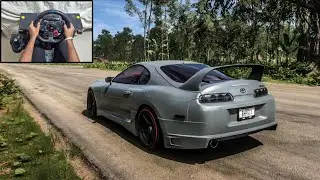 Toyota Supra MK4 - Forza Horizon 5 | Logitech G29 Steering Wheel & Shifter