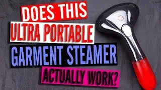 Compact Handheld Portable Clothes Garment Steamer Review Singapore | Great for Travel
