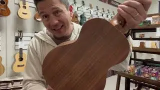 Twisted Wood KO-1000T Acacia Tenor Ukulele Demo/Review at Aloha City Ukes