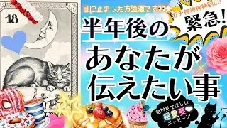【緊急メッセージ🌈絶対見て👀✨】半年後のあなたから☆超強運☆重要メッセージ☆ガチな結果が出ました&diams;︎有料鑑定級&diams;︎