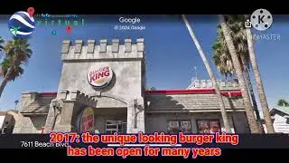 abandoned burger king ( castle king ) in buena park ca