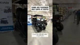 Новые электрические гольф-кары Kandi America в Costco! 🏎️⚡ Полностью укомплектованы и готовы к ра...