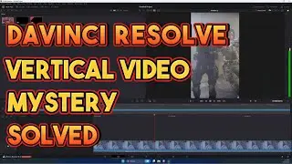 Davinci Resolve Magic: вертикальные видео с автоматическим кадрированием!