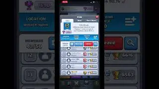 Recruiting new clan members come check us out #clashroyale #mobilegame #viral