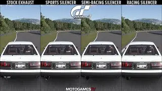 Toyota Corolla Levin 3door 1600GT APEX (AE86) '83 | Gran Turismo 7 Exhaust Upgrades