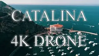 drone CATALINA ISLAND  4K DRONE footage