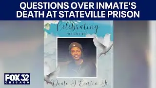 Questions over inmate's death at Stateville prison