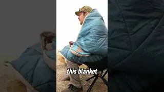 Это одеяло стало настоящим спасением! #жизньвфургоне #кемпинг #на природе