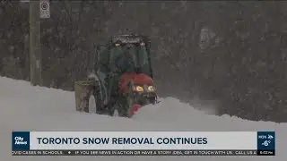 Toronto ramps up snow removal operations again