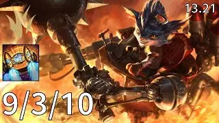Rumble Jungle vs Vi - EUW Master | Patch 13.21