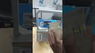 Folla#currency strapping machines#strap upto 10bundles at a time#premium products#compact size