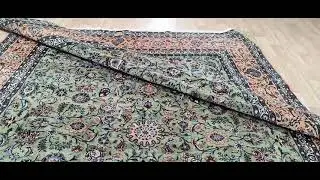 10' x 13' Kashan Wool Authentic Persian Rug