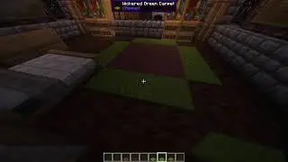 Casual minecraft creative building on a modded server