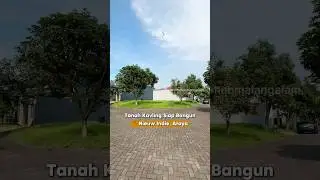Tanah Kavling Siap Bangun di Cluster Nieuw Indie Araya Malang #tanahkavling #tanahkavlingaraya