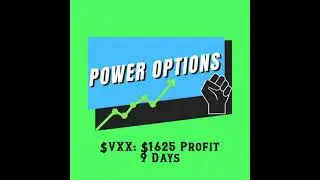 Option Trading $VXX: $1625 profit