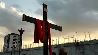 Good Friday 15 2022 5:00 pm hapon Alay Ng prosition parade along Commonwealth Ave.
