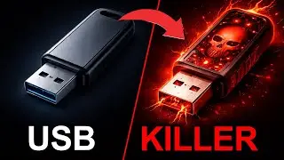 НЕ ПЫТАЙТЕСЬ ПОВТОРИТЬ ЭТОТ САМОСТОЯТЕЛЬНЫЙ УНИЧТОЖИТЕЛЬ USB-НАКОПИТЕЛЕЙ В ДОМАШНИХ УСЛОВИЯХ ⚠️ (...