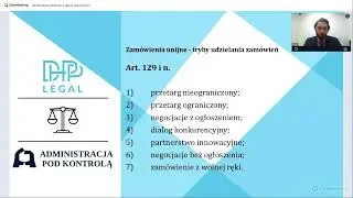 mec. Piotr Horelik - Zam&oacute;wienia publiczne w ujęciu praktycznym cz. 3