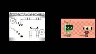Dinosaur go rawr Comparison Dandys World And Geometry dash (insane Demon)