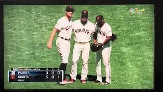 OLD VIDEO: Sam Dyson gets the final out against the Padres 6/23/2018