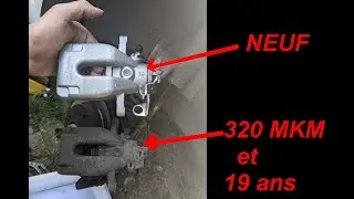 Freinage rémanent - Changement étrier Arrière 307