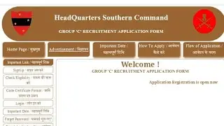 hq southern command group c vacancy 2023!