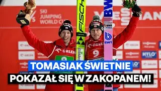 Dawid Kubacki i Kacper Tomasiak NA PODIUM konkursu superduetów w Zakopanem!